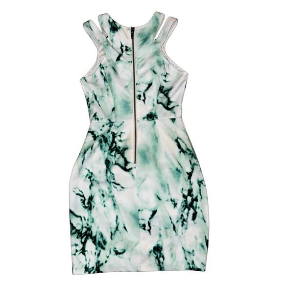 [NWT] PepperMayo Tie Dye Marbled Mini Dress - Size 8 (Flaw) - Picture 4 of 8